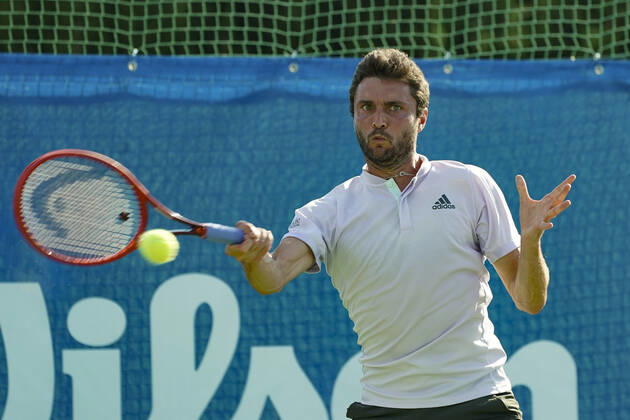 Gilles Simon Tennis : Tournoi Challenge Elite FFT - Nice - 07 07 2020 NorbertScanella PanoramiC 