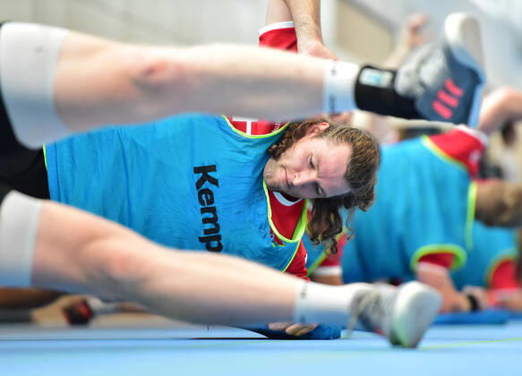09 07 2020 Handball Season 2020 2021 Training start HC Erlangen HCE OGo Johannes Sellin 5, HC Erlangen HCE