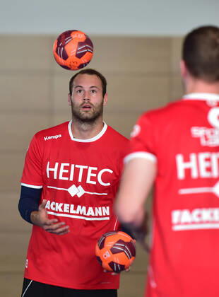 09 07 2020 Handball Season 2020 2021 Training start HC Erlangen HCE OGo Steffen Fäth 13, HC Erlangen HCE