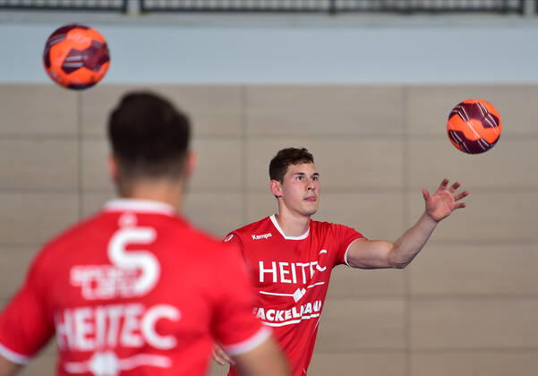 09 07 2020 Handball Season 2020 2021 Training start HC Erlangen HCE OGo Max Jaeger 6, HC Erlangen HCE
