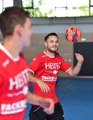 09 07 2020 Handball Season 2020 2021 Training start HC Erlangen HCE OGo Janis Boick 32, HC Erlangen HCE