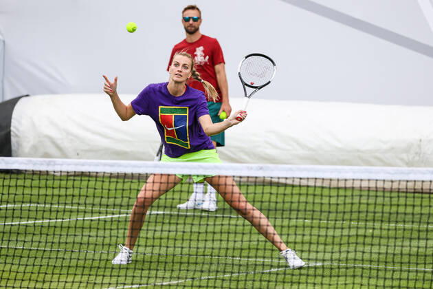 Petra Kvitova CZE , bett1ACES, Berlin, LTTC Red White Steffi Graf Stadium, 11 07 2020,