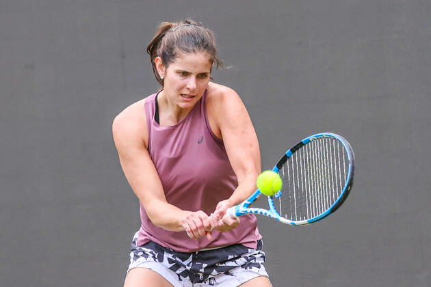 Julia Görges GER , bett1ACES, Berlin, LTTC Red White Steffi Graf Stadium, 11 07 2020,