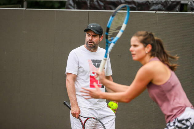 Raemin Sluiter new coach of Julia Görges, bett1ACES, Berlin, LTTC Red White Steffi Graf Stadion, 11 07 2020,