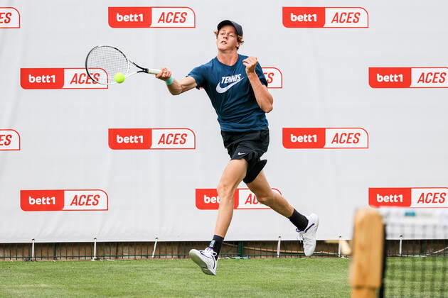 Jannik Sinner ITA , bett1ACES, Berlin, LTTC Red White Steffi Graf Stadium, 11 07 2020,