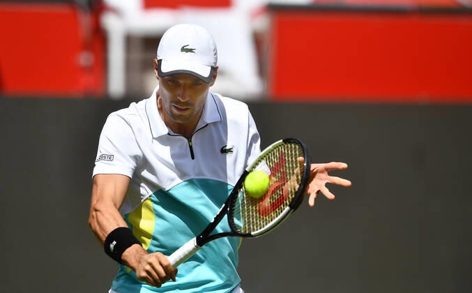Roberto Bautista Agut ESP Bett1ACES tennis tournament tennis tournament, men and women on LTTC Tot Weiss facility at Steffi Graf Stadium Berlin, 13 7 2020