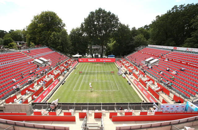 Roberto Bautista Agut ESP vs Jan Lennard Struff GER Overview Centre Court Steffi Graf Stadion Tennis bet1Aces Men Season 2019 2020 13 07 2020