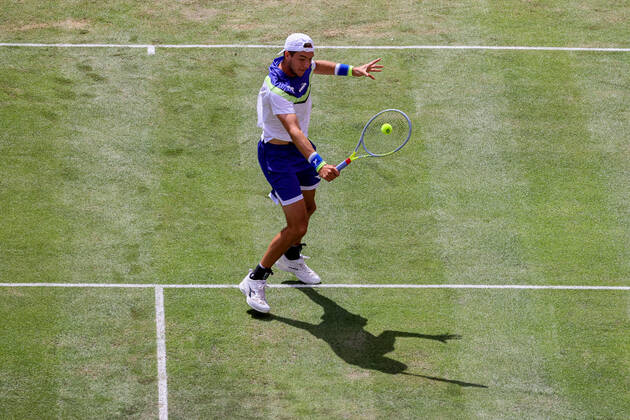 Jan Lennard STRUFF GER , bett1ACES, Berlin, LTTC Red White Steffi Graf Stadium, 13 07 2020,