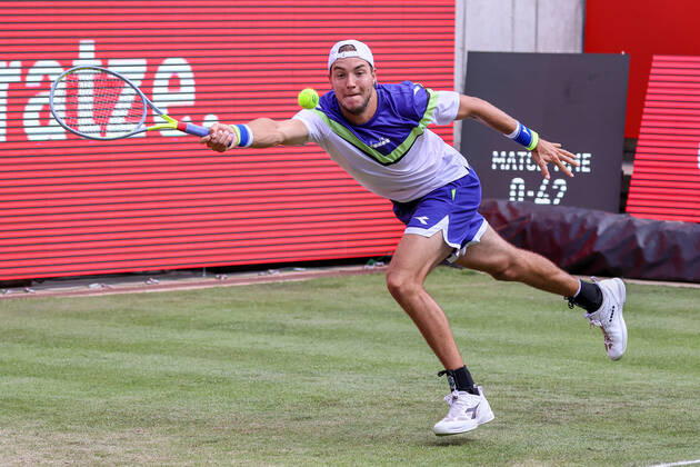 Jan Lennard STRUFF GER , bett1ACES, Berlin, LTTC Red White Steffi Graf Stadium, 13 07 2020,
