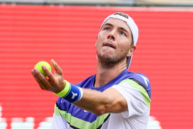 Jan Lennard STRUFF GER , bett1ACES, Berlin, LTTC Red White Steffi Graf Stadium, 13 07 2020,
