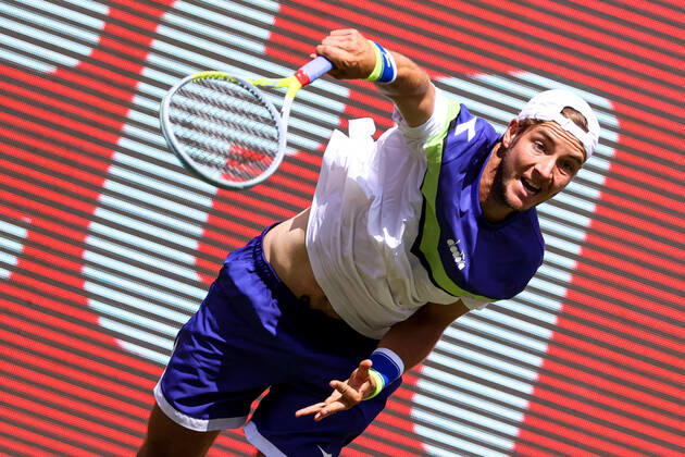 Jan Lennard STRUFF GER , bett1ACES, Berlin, LTTC Red White Steffi Graf Stadium, 13 07 2020,