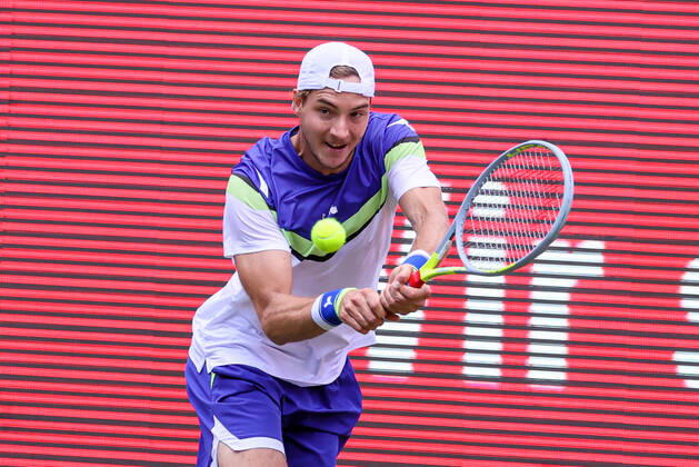 Jan Lennard STRUFF GER , bett1ACES, Berlin, LTTC Red White Steffi Graf Stadium, 13 07 2020,