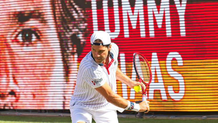 Tommy Haas, Tennis bett1aces at LTTC Rot Weiss e V Steffi Graf Stadion, 13 07 2020, GER, Berlin, Tennis, Haas vs Sinner, bett1aces , 13 07 2020 Berlin Copyright: xUwexKoch xEibner-Pressefotox EP_ukh
