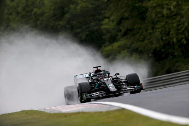 Motorsports: FIA Formula One World Championship, WM, Weltmeisterschaft 2020, Grand Prix of Hungary, 44 Lewis Hamilton (GBR, Mercedes-AMG Petronas Formula One Team), Budapest Hungary