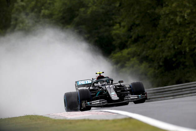 Motorsports: FIA Formula One World Championship, WM, Weltmeisterschaft 2020, Grand Prix of Hungary, 77 Valtteri Bottas (FIN, Mercedes-AMG Petronas Formula One Team), Budapest Hungary