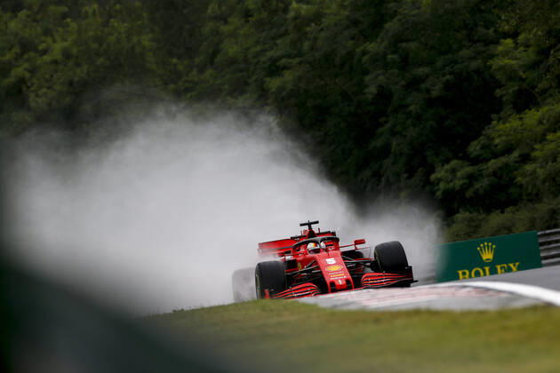 Motorsports: FIA Formula One World Championship, WM, Weltmeisterschaft 2020, Grand Prix of Hungary, 5 Sebastian Vettel (GER, Scuderia Ferrari Mission Winnow), Budapest Hungary