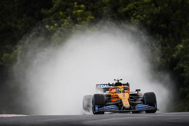 Motorsports: FIA Formula One World Championship, WM, Weltmeisterschaft 2020, Grand Prix of Hungary, 4 Lando Norris (GBR, McLaren F1 Team), Budapest Hungary