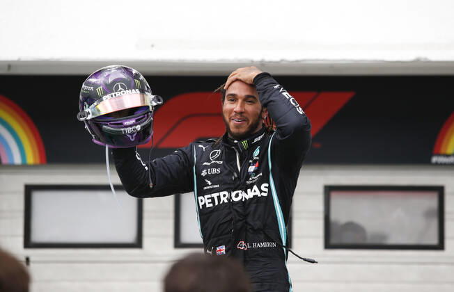 Motorsports: FIA Formula One World Championship, WM, Weltmeisterschaft 2020, Grand Prix of Hungary, 44 Lewis Hamilton (GBR, Mercedes-AMG Petronas Formula One Team), Budapest Hungary