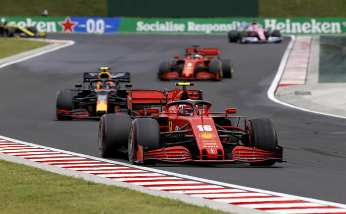Motorsports: FIA Formula One World Championship, WM, Weltmeisterschaft 2020, Grand Prix of Hungary, 16 Charles Leclerc (MCO, Scuderia Ferrari Mission Winnow), Budapest Hungary