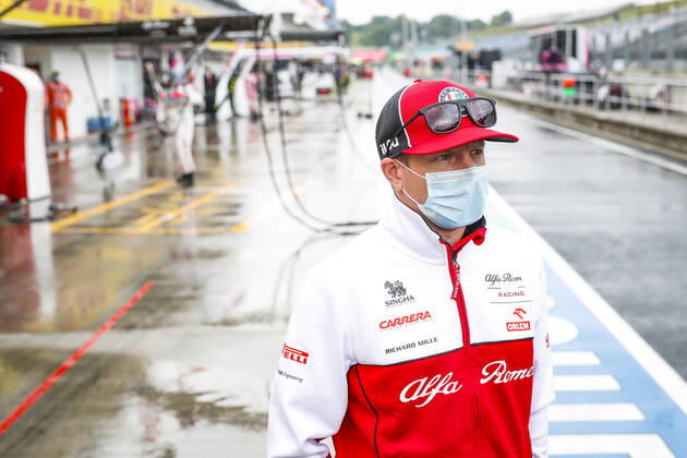 Motorsports: FIA Formula One World Championship, WM, Weltmeisterschaft 2020, Grand Prix of Hungary, 7 Kimi Raikkonen (FIN, Alfa Romeo Racing ORLEN), Budapest Hungary
