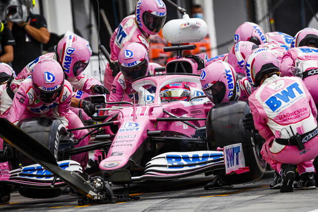 Motorsports: FIA Formula One World Championship, WM, Weltmeisterschaft 2020, Grand Prix of Hungary, 11 Sergio Perez (MEX, BWT Racing Point F1 Team), Budapest Hungary
