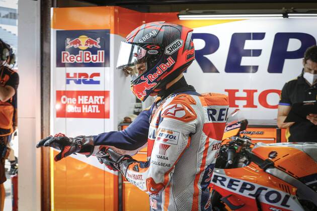 Qualifying of all categories for the MotoGP Andalucia Grand Prix in Jerez, July 25, 2020 Marc Marquez MotoGP com Cordon Press  xx xx