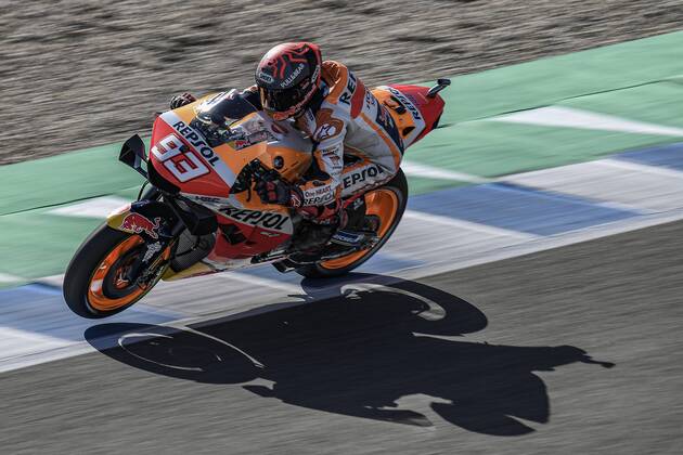 Qualifying of all categories for the MotoGP Andalucia Grand Prix in Jerez, July 25, 2020 Marc Marquez MotoGP com Cordon Press  xx xx