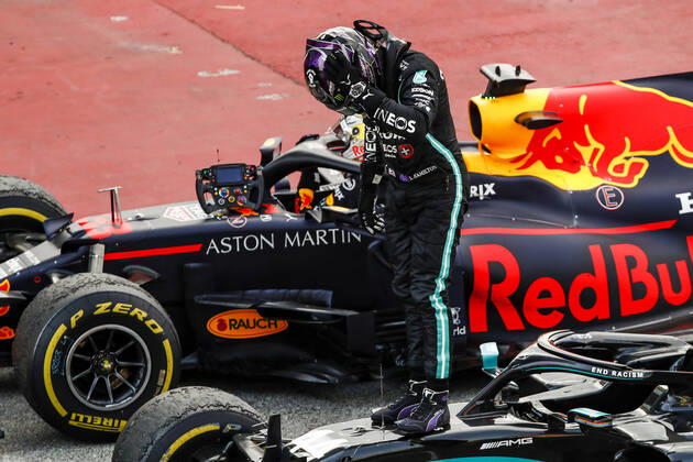 Motorsports FIA Formula One World Championship 2020, Grand Prix of Spain, 44 Lewis Hamilton GBR, Mercedes AMG Petronas Formula One Team, Barcelona Spain
