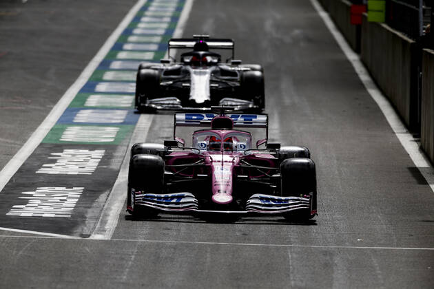 Motorsports FIA Formula One World Championship 2020, Grand Prix of Belgium, 11 Sergio Perez MEX, BWT Racing Point F1 Team, Spa Francorchamps Belgium