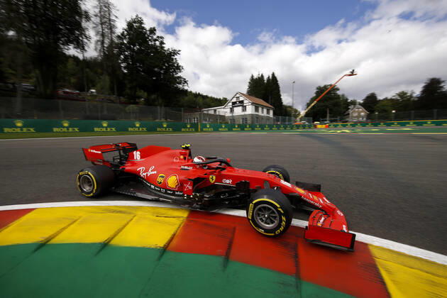 Motorsports FIA Formula One World Championship 2020, Grand Prix of Belgium, 16 Charles Leclerc MCO, Scuderia Ferrari Mission Winnow , Spa Francorchamps Belgium