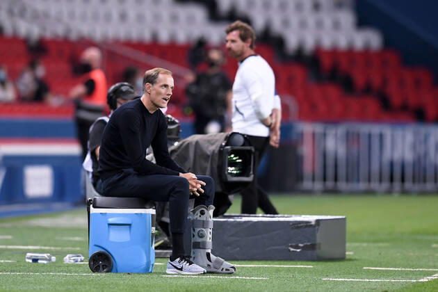 THOMAS TUCHEL (ENTRAINEUR PSG) FOOTBALL : Paris SG vs Marseille - Ligue 1 Uber Eats - 13 09 2020 FEP Panoramic