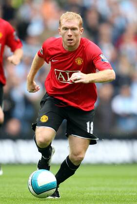 Paul Scholes Manchester United, ManU Fc Manchester City V Manchester United City Of Manchester Stadium, Manchester, England 19 August 2007 Copyright: Allstar MichaelxMayhe 12878762