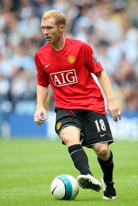 Paul Scholes Manchester United, ManU Fc Manchester City V Manchester United City Of Manchester Stadium, Manchester, England 19 August 2007 Copyright: Allstar MichaelxMayhe 12878789