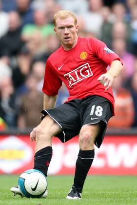 Paul Scholes Manchester United, ManU Fc Manchester City V Manchester United City Of Manchester Stadium, Manchester, England 19 August 2007 Copyright: Allstar MichaelxMayhe 12878797