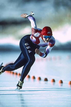 Speed skating, Eisschnelllauf Bonnie Blair Copyright: xDUOMO PCNx SS0103_078830