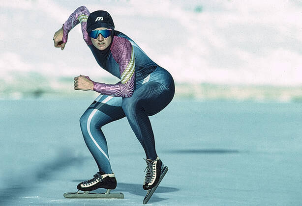 Speed skating, Eisschnelllauf Bonnie Blair Copyright: xDUOMO PCNx SS0103_079071