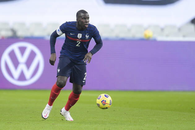 Kurt Zuma (France) FOOTBALL : France vs Finlande - Match Amical - stade de France - 11 11 2020 JBAutissier Panoramic 