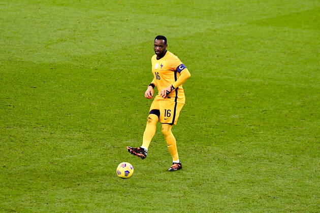 16 STEVE MANDANDA (FRA) FOOTBALL : France vs Finlande - Match Amical - 11 11 2020 FEP Panoramic 