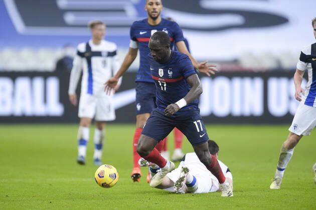 Moussa Sissoko (France) FOOTBALL : France vs Finlande - Match Amical - stade de France - 11 11 2020 JBAutissier Panoramic 