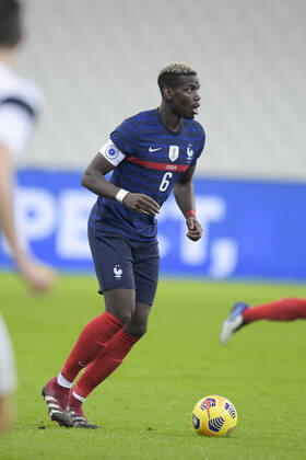 Paul Pogba (France) FOOTBALL : France vs Finlande - Match Amical - stade de France - 11 11 2020 JBAutissier Panoramic 