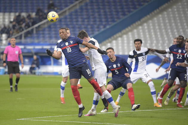 Anthony Martial (France) FOOTBALL : France vs Finlande - Match Amical - stade de France - 11 11 2020 JBAutissier Panoramic 
