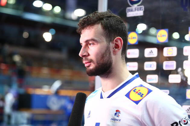 Nedim Remili (France) HANDBALL : France vs Serbie - Qualifications EHF EURO 2022 - 09 01 2021 KevinDomas Panoramic