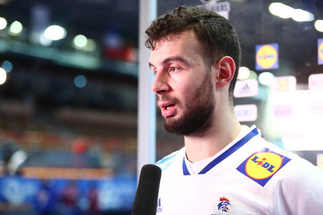 Nedim Remili (France) HANDBALL : France vs Serbie - Qualifications EHF EURO 2022 - 09 01 2021 KevinDomas Panoramic
