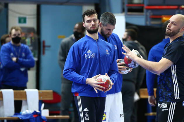 Nedim Remili (France) HANDBALL : France vs Serbie - Qualifications EHF EURO 2022 - 09 01 2021 KevinDomas Panoramic