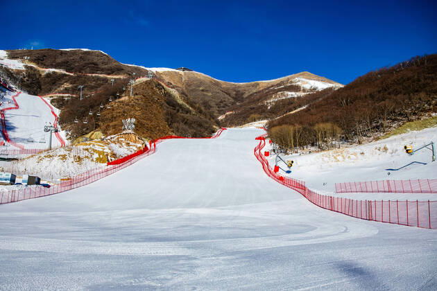 BEIJING 2022, Ski Alpin, Sportstätte Yanqing Zone National Alpine Ski Centre
