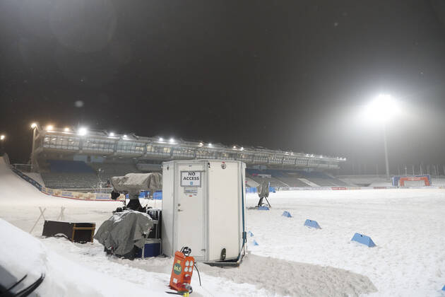 Ski jumping, Skispringen, Ski, nordisch FIS World Cup qualification cancelled due heavy wind at the Lahti Ski Stadium Lahti, Finland on January 22 2021 in Lahti, Finland. (Tomi Hänninen Newspix24) Copyright: xTomixHänninenx np24th221th25025550