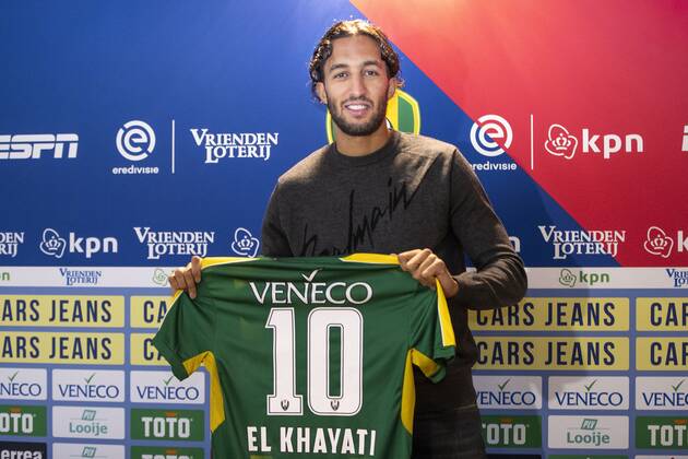 Football, ADO Den Haag presents new signing Nasser El Khayati
