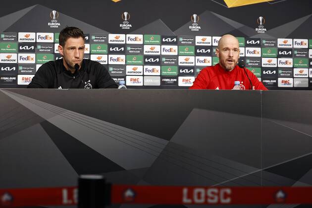 Football, EL, Ajax Amsterdam Press conference