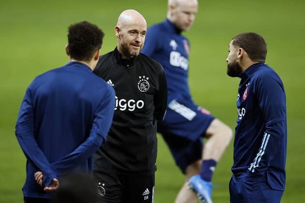 Football, EL, Ajax Amsterdam Training