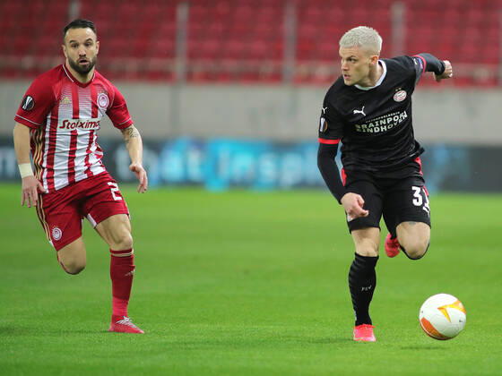 Football, EL, Olympiakos Piraeus - PSV Eindhoven